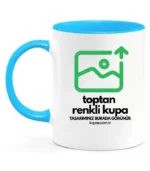 Kulpu ve İçi Renkli Toptan Kupa Bardak - Görsel 6