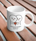 İçten Bir Sarılma & İsme Özel Kupa Bardak - Görsel 5